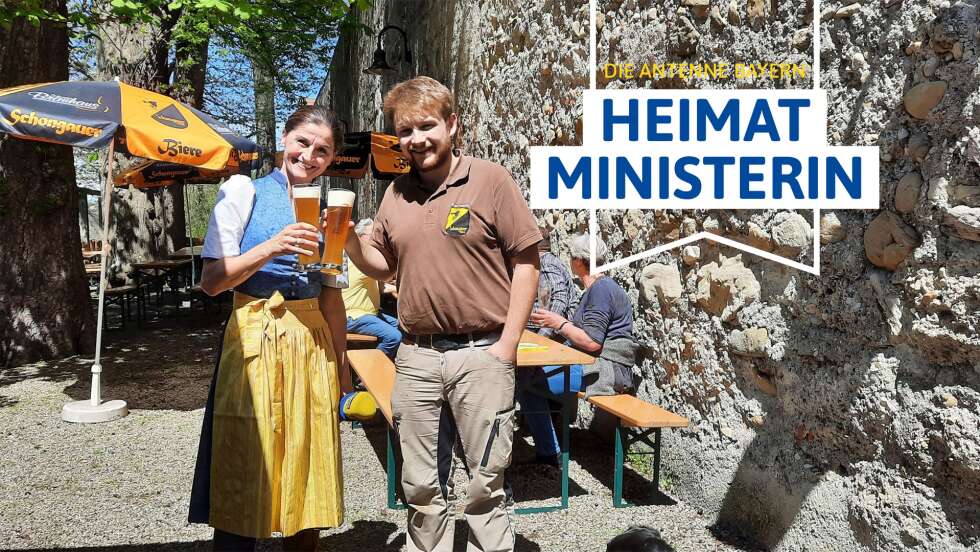 Die ANTENNE BAYERN Heimatministerin Biergartenkonzession