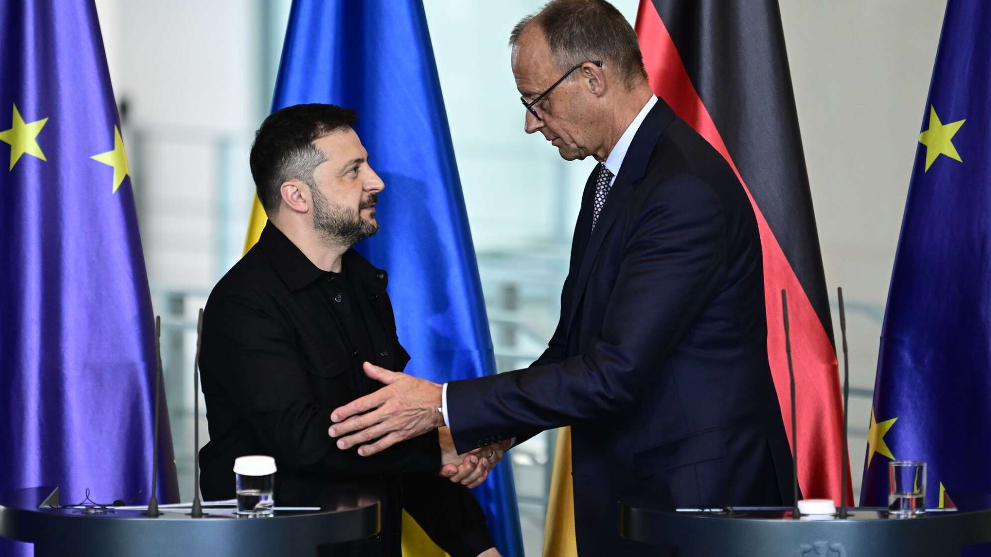 Selenskyj und Merz
