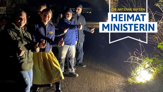 Die ANTENNE BAYERN Heimatministerin: Straßenbeleuchtung für Sigmarszell