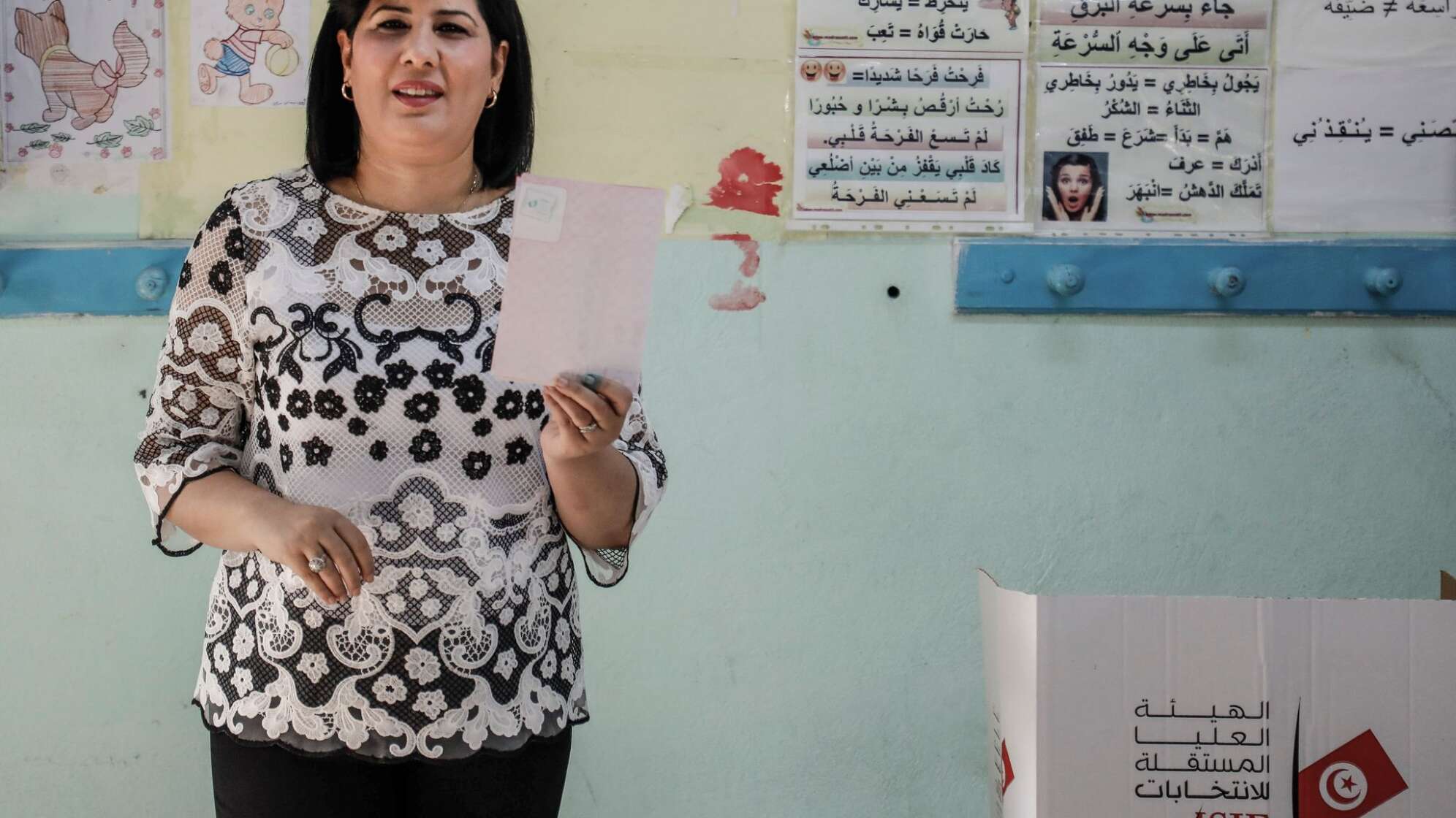 Oppositionspolitikerin Abir Moussi