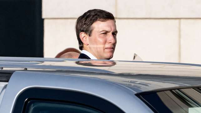 Selenskyj und Kushner im Kanzleramt eingetroffen