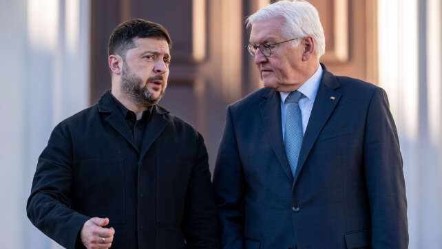 Selenskyj von Steinmeier empfangen