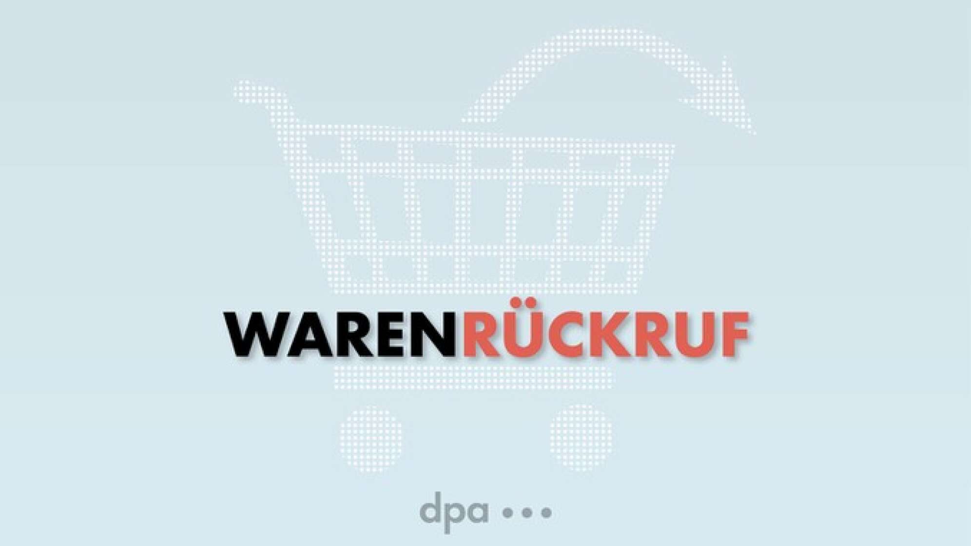 Warenrückruf Symbolbild