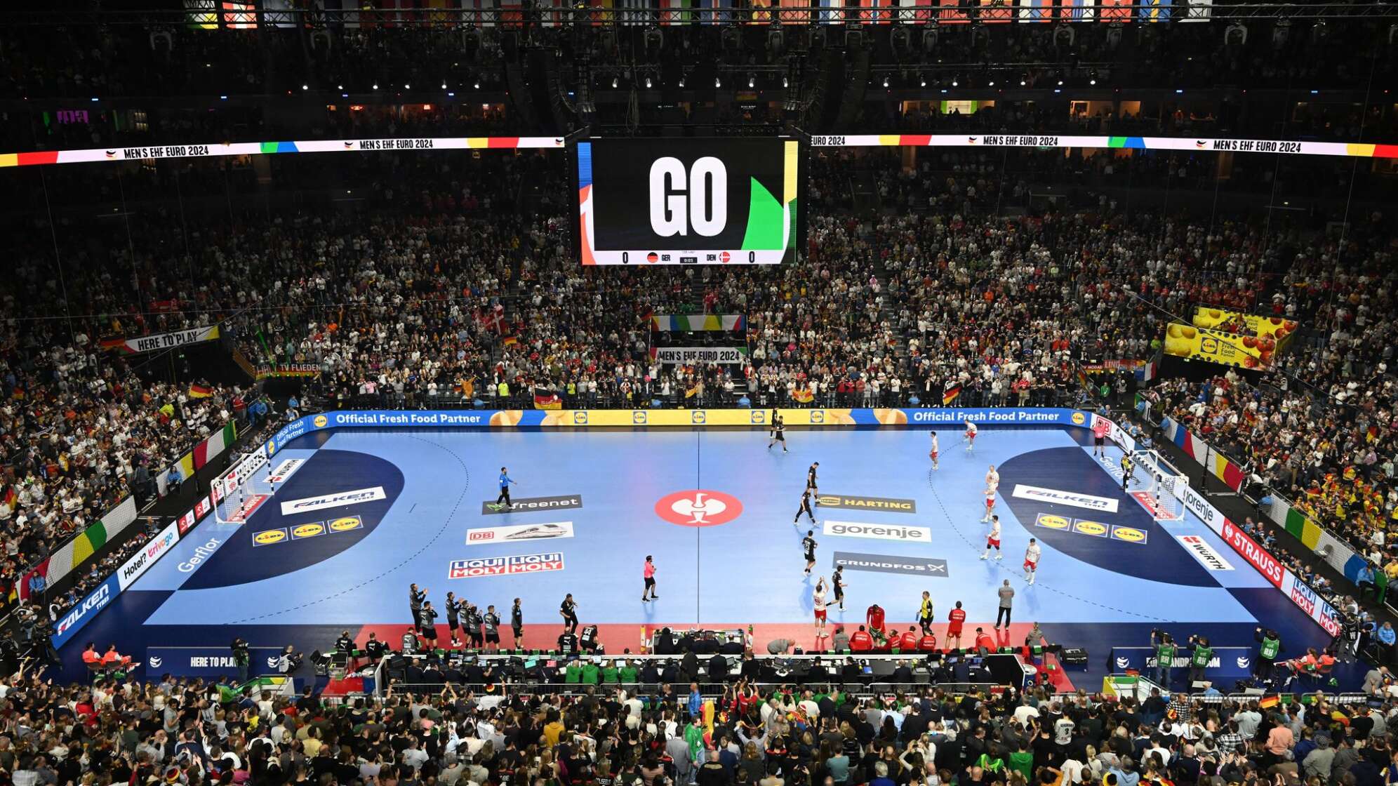 Handball in der Lanxess Arena