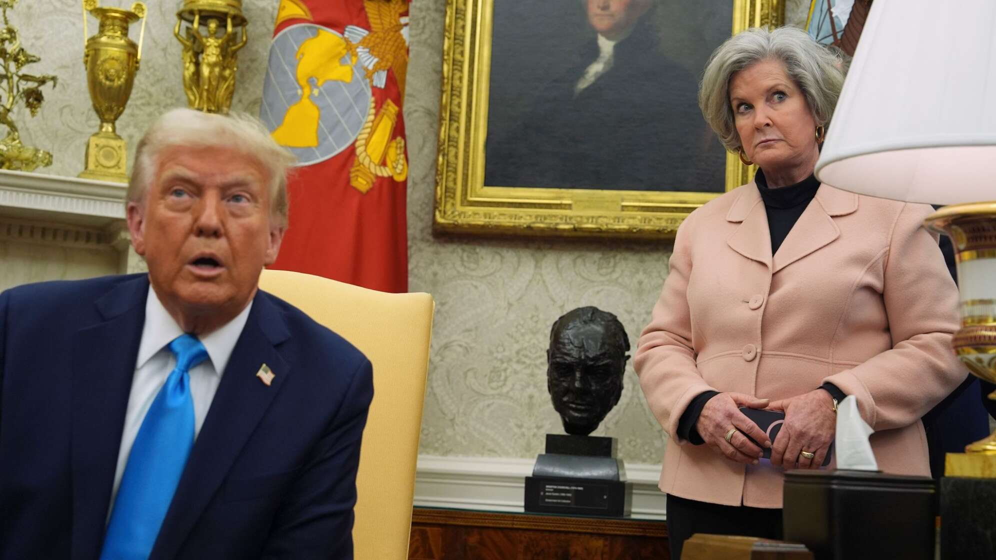 Trump und Wiles in Washington