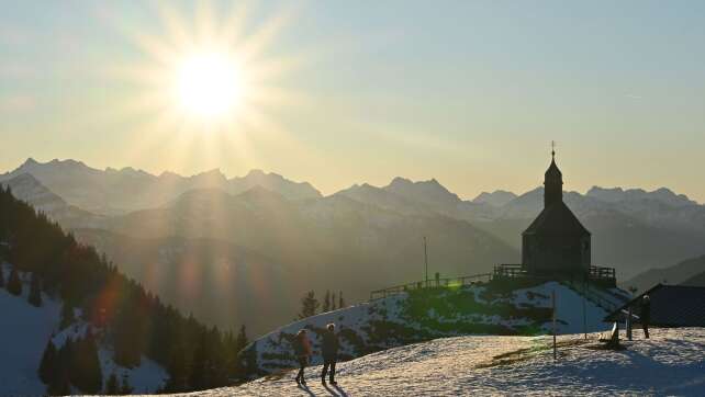 Zum Wochenende hin wird es wieder sonniger