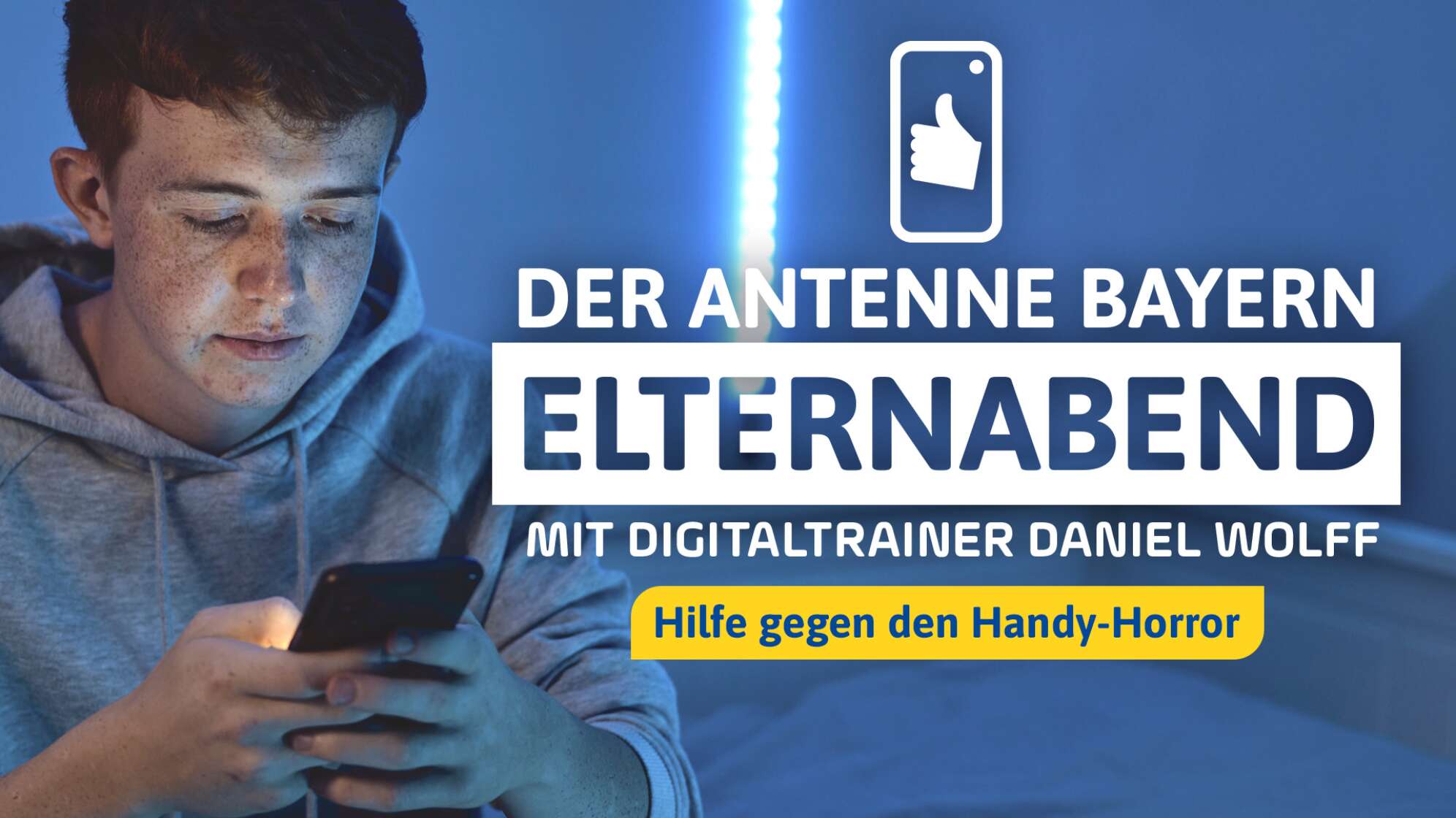 Der ANTENNE BAYERN Elternabend mit Digitalcoach Daniel Wolff