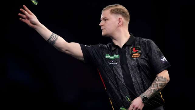 Nach historischem Sieg: Fans bei Darts-WM in der Kritik