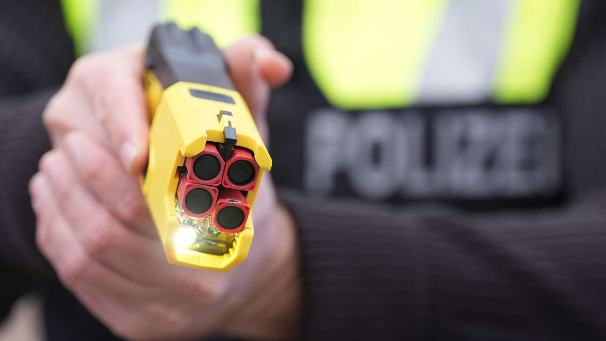 Elektroschockgerät der Polizei
