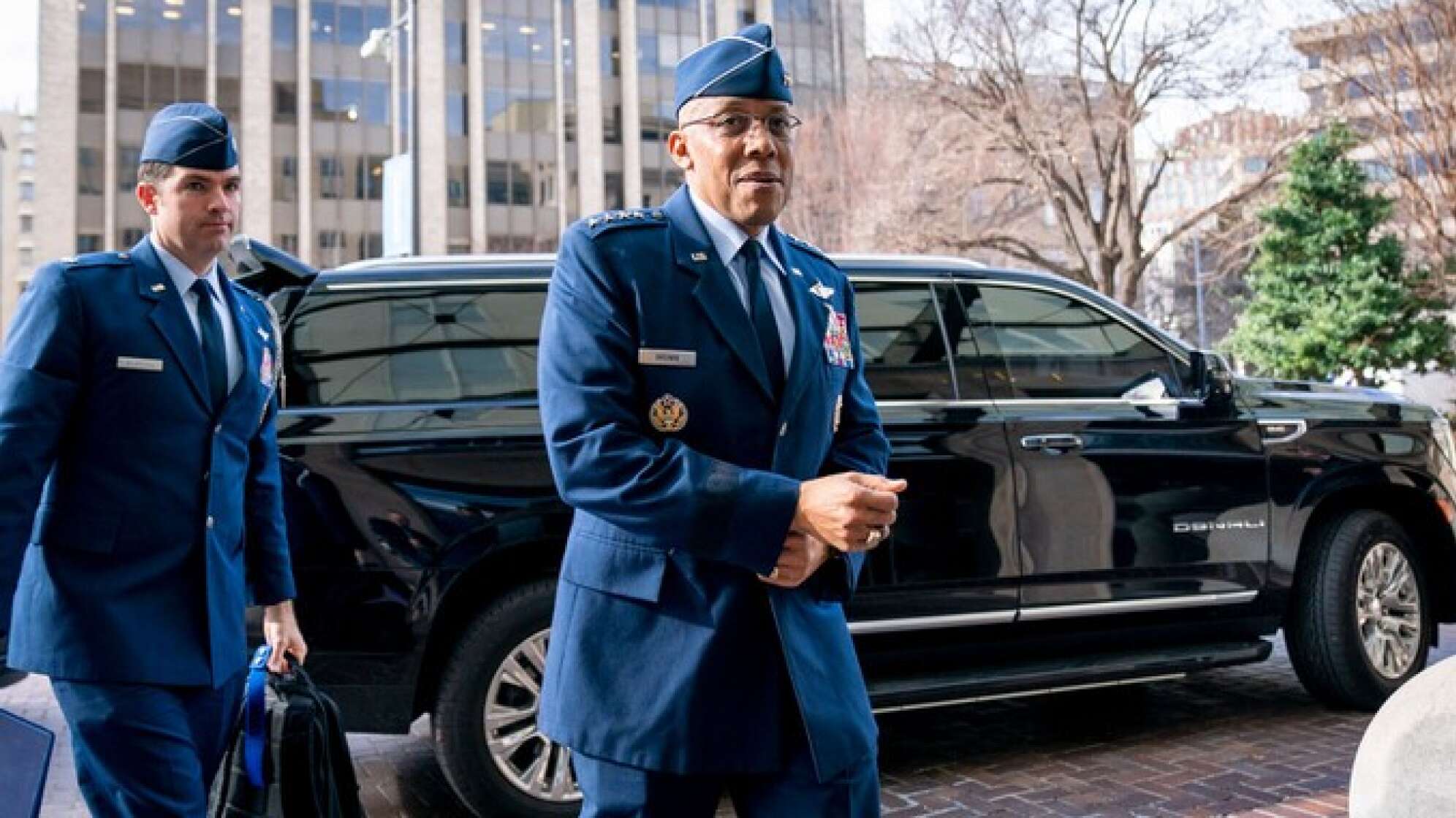 General Charles Brown Jr. von der Luftwaffe