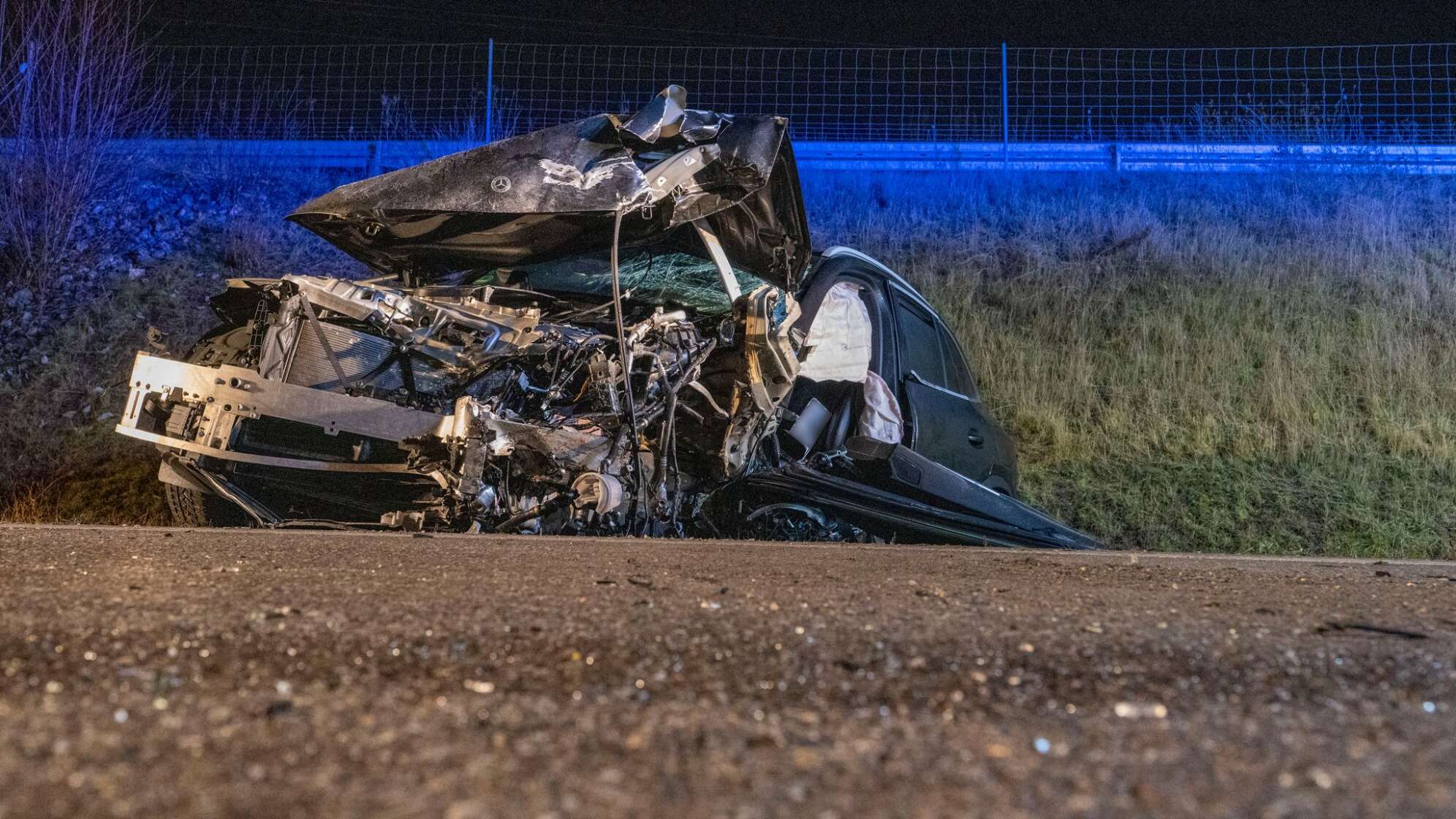 Drei Tote bei Unfall in Mittelfranken