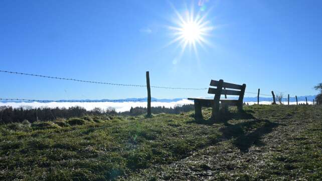 Sonne am ersten Weihnachtsfeiertag in weiten Teilen Bayerns