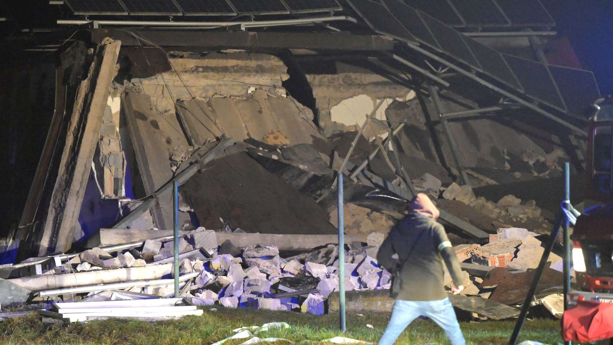 Einsturz eines Daches auf Firmengelände im Osten der Slowakei