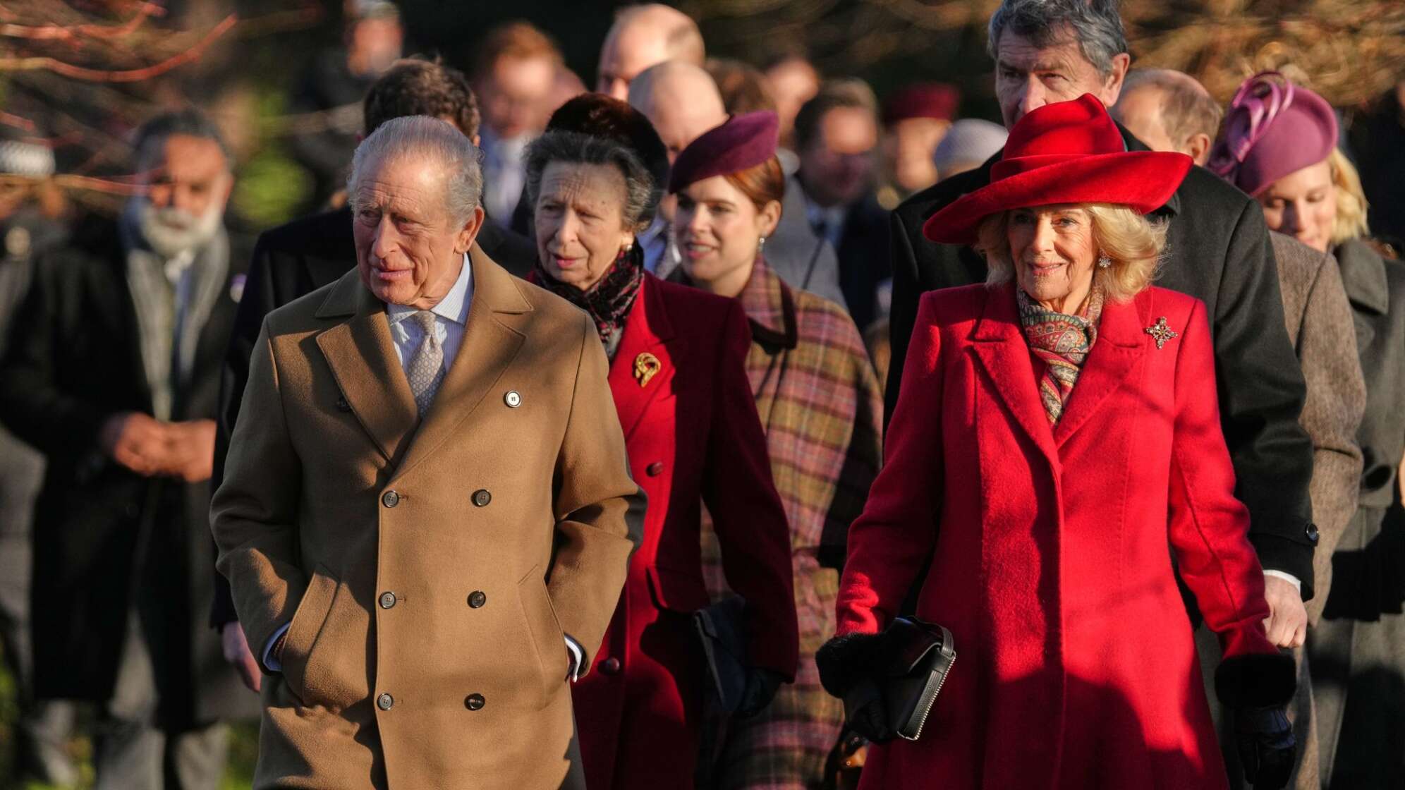 Britische Royals besuchen Weihnachtsgottesdienst