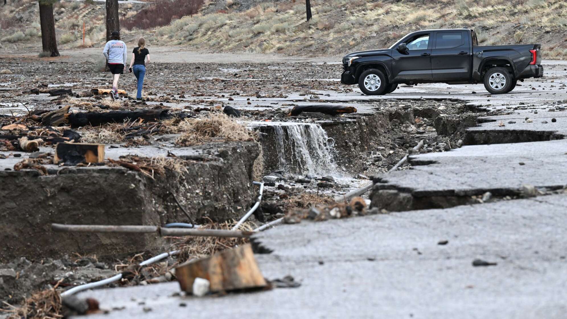 Unwetter in Kalifornien