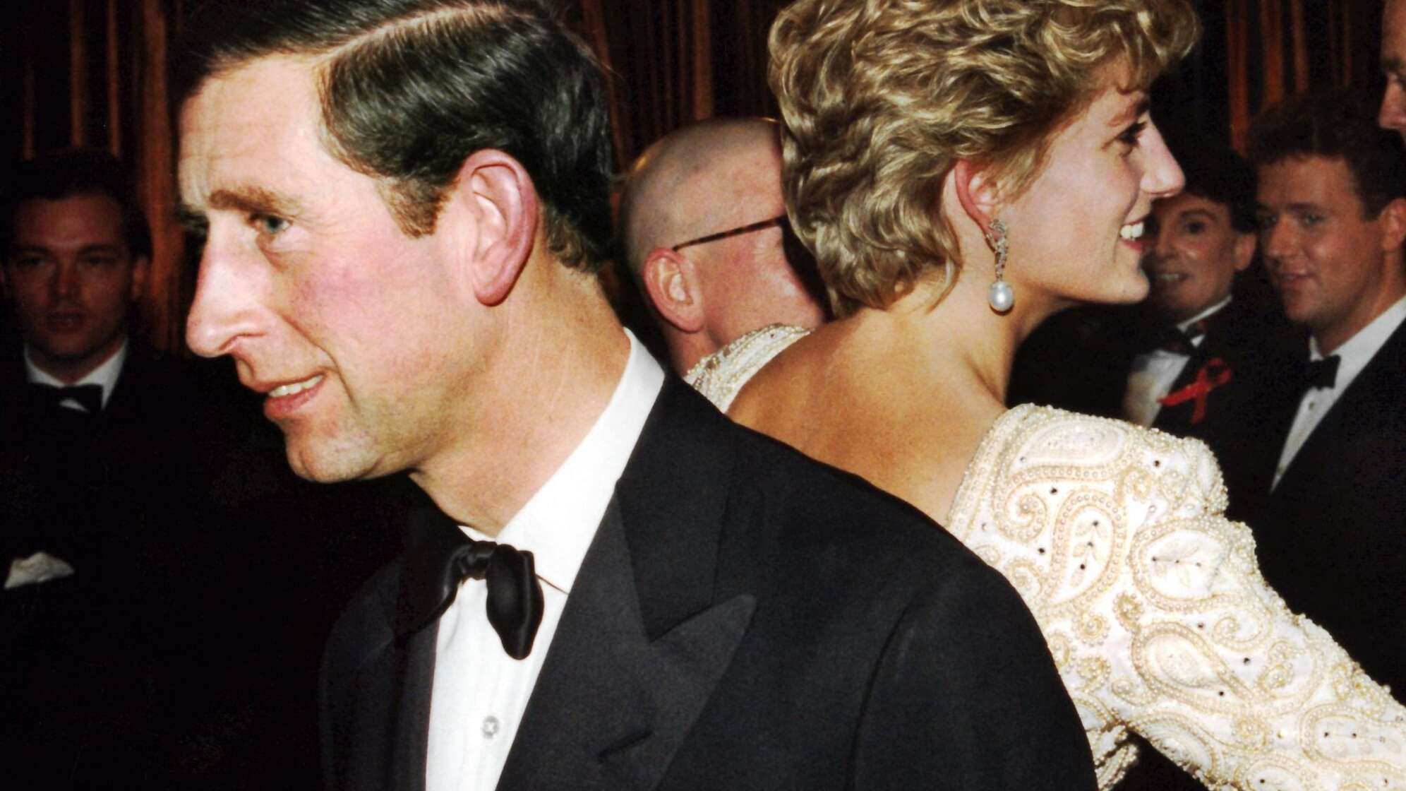 Der damalige Prinz Charles und Diana