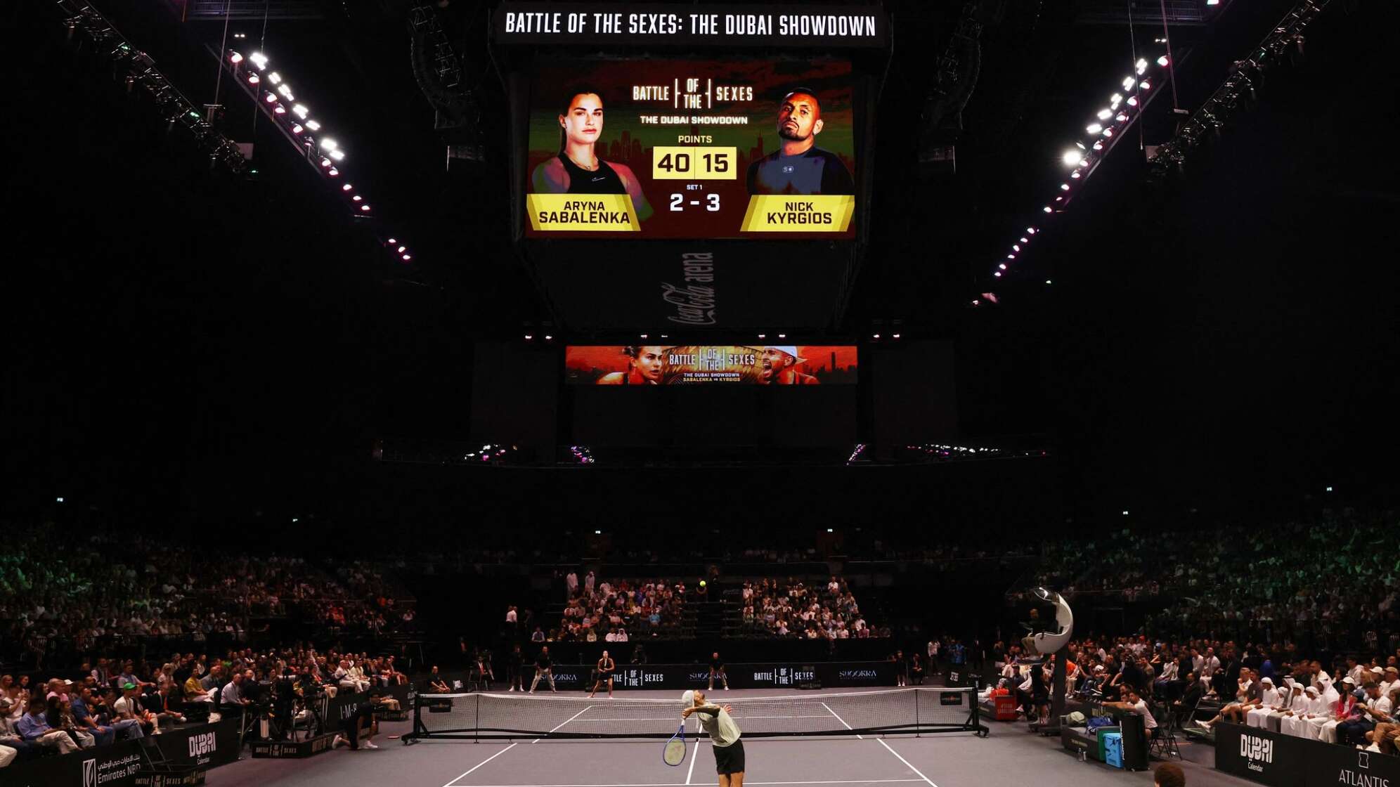 Tennis-Duell der Geschlechter: Sabalenka - Kyrgios