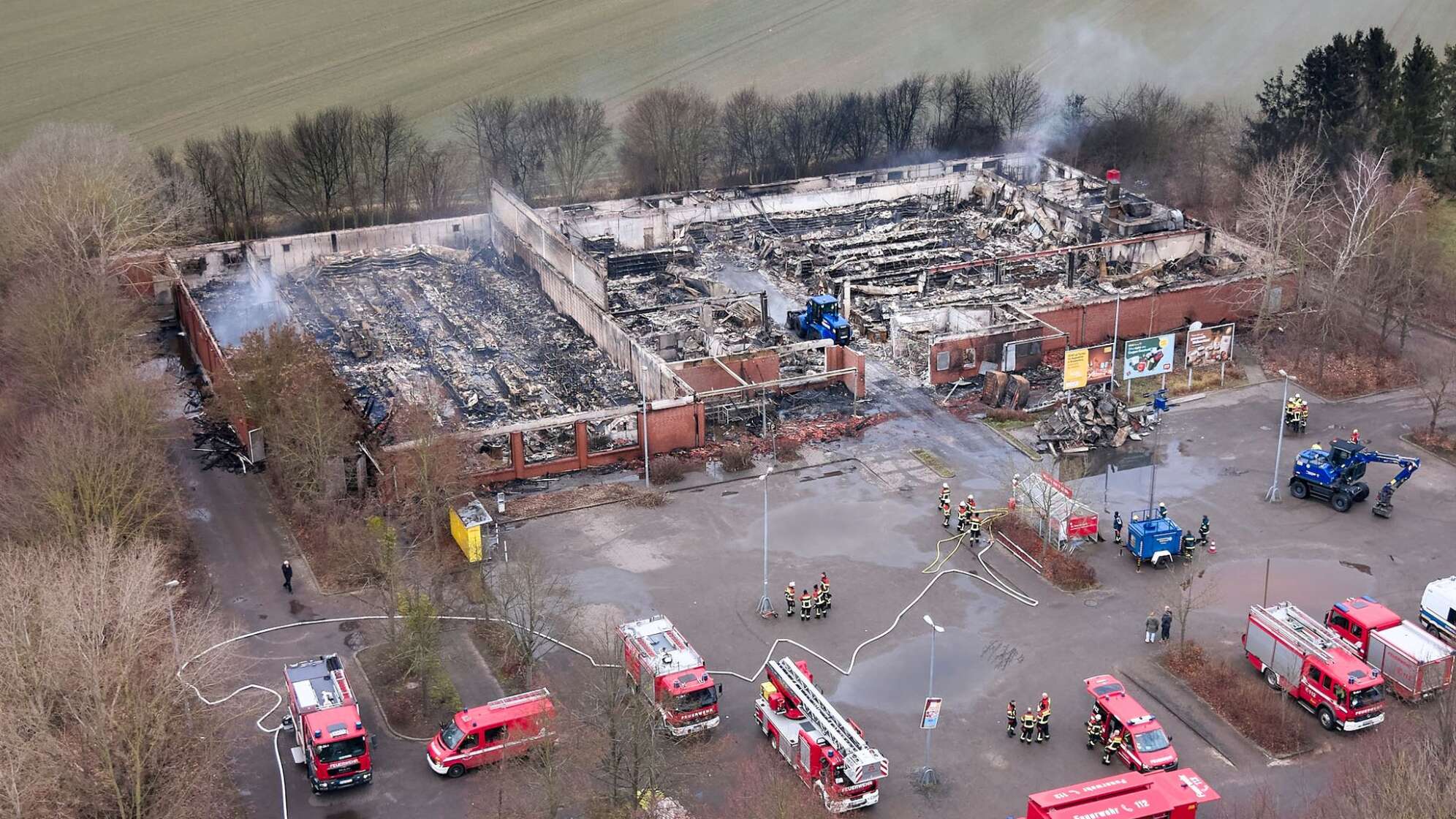 Großbrand in Zehdenick