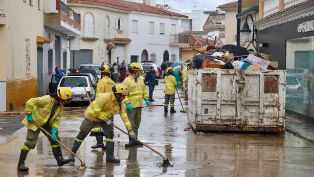 Drei Tote durch Hochwasser in Südspanien