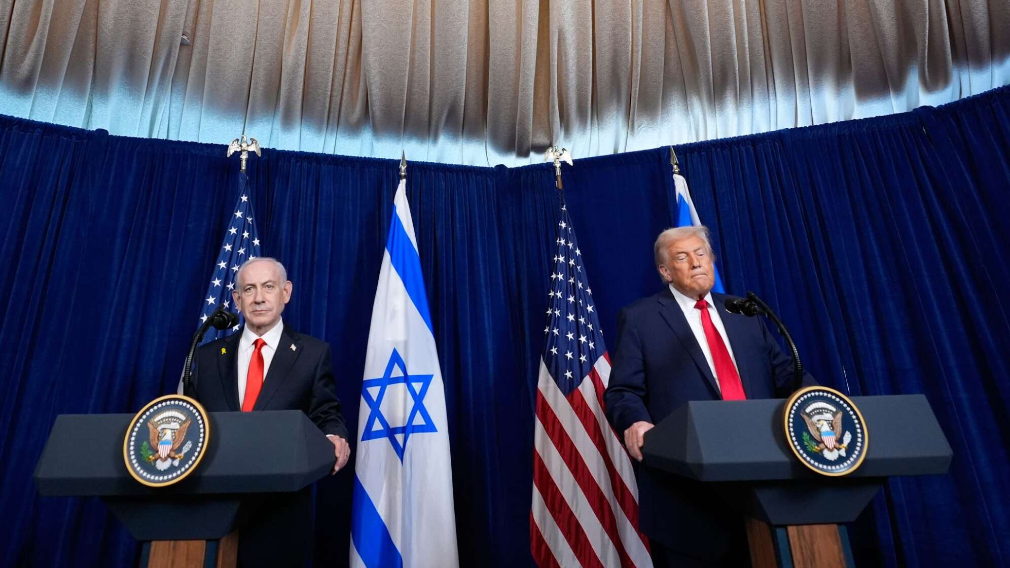 US-Präsident Trump empfängt Israels Ministerpräsident Netanjahu