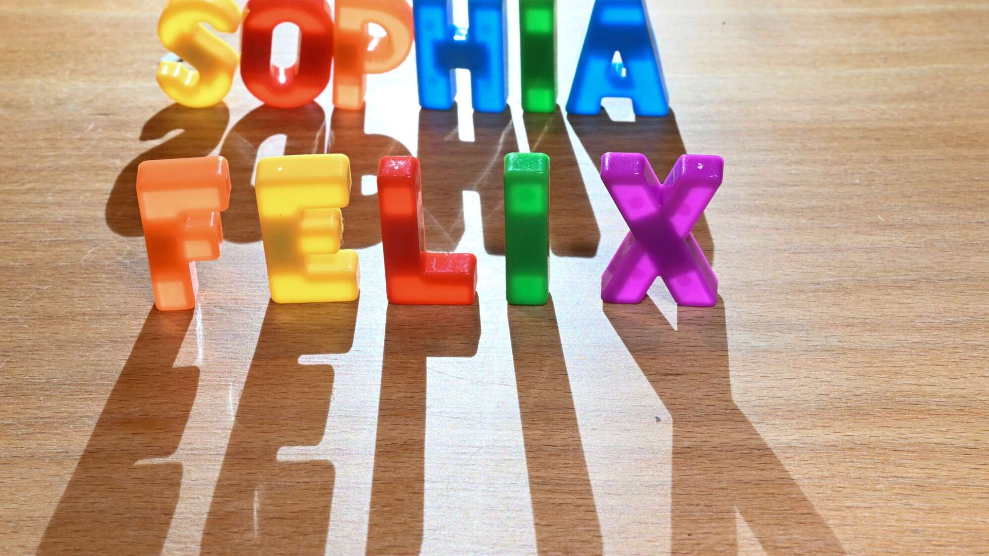 Illustration - Vornamen - Sophia und Felix