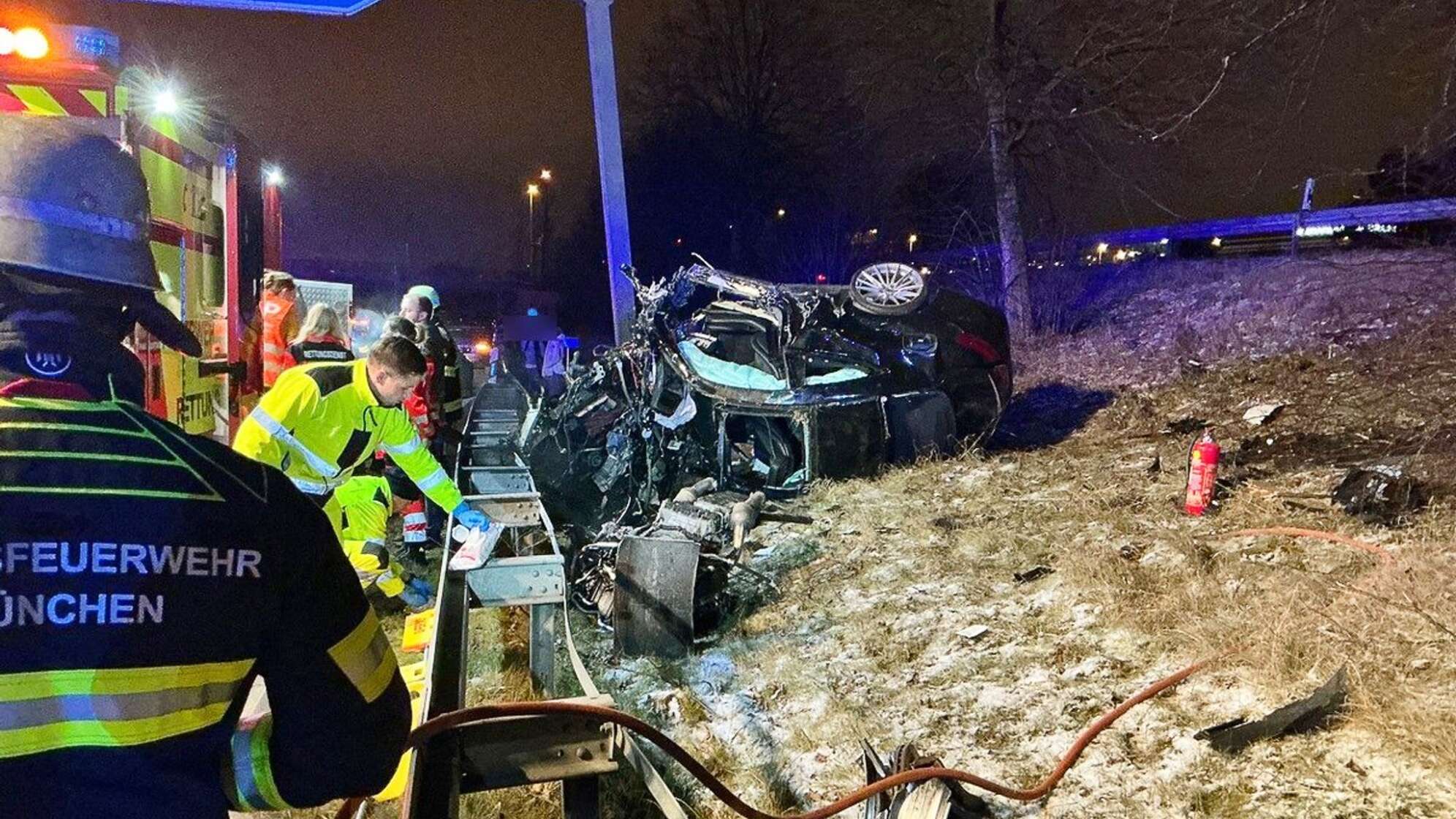 Mann bei Unfall auf Autobahn 94 schwer verletzt