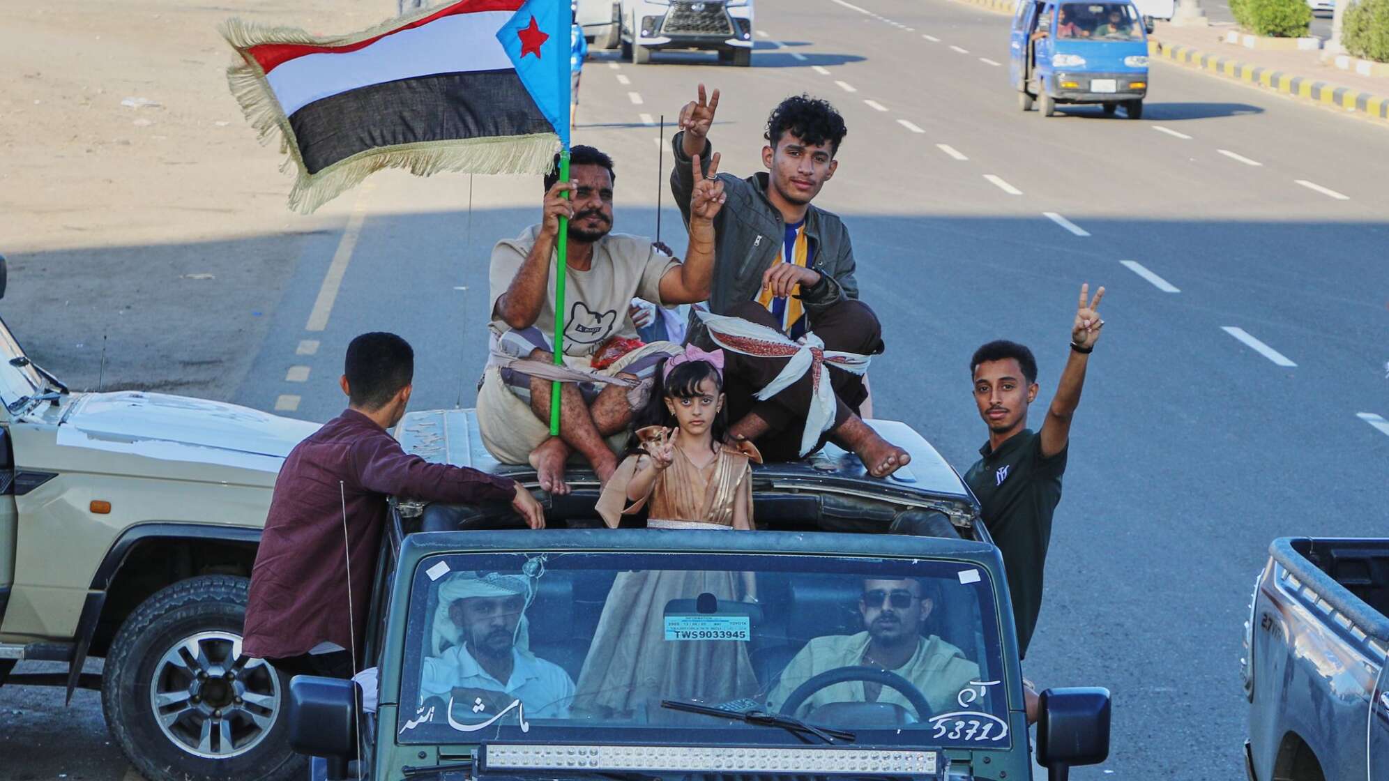 Konflikt in Jemen - STC-Kundgebung in Aden