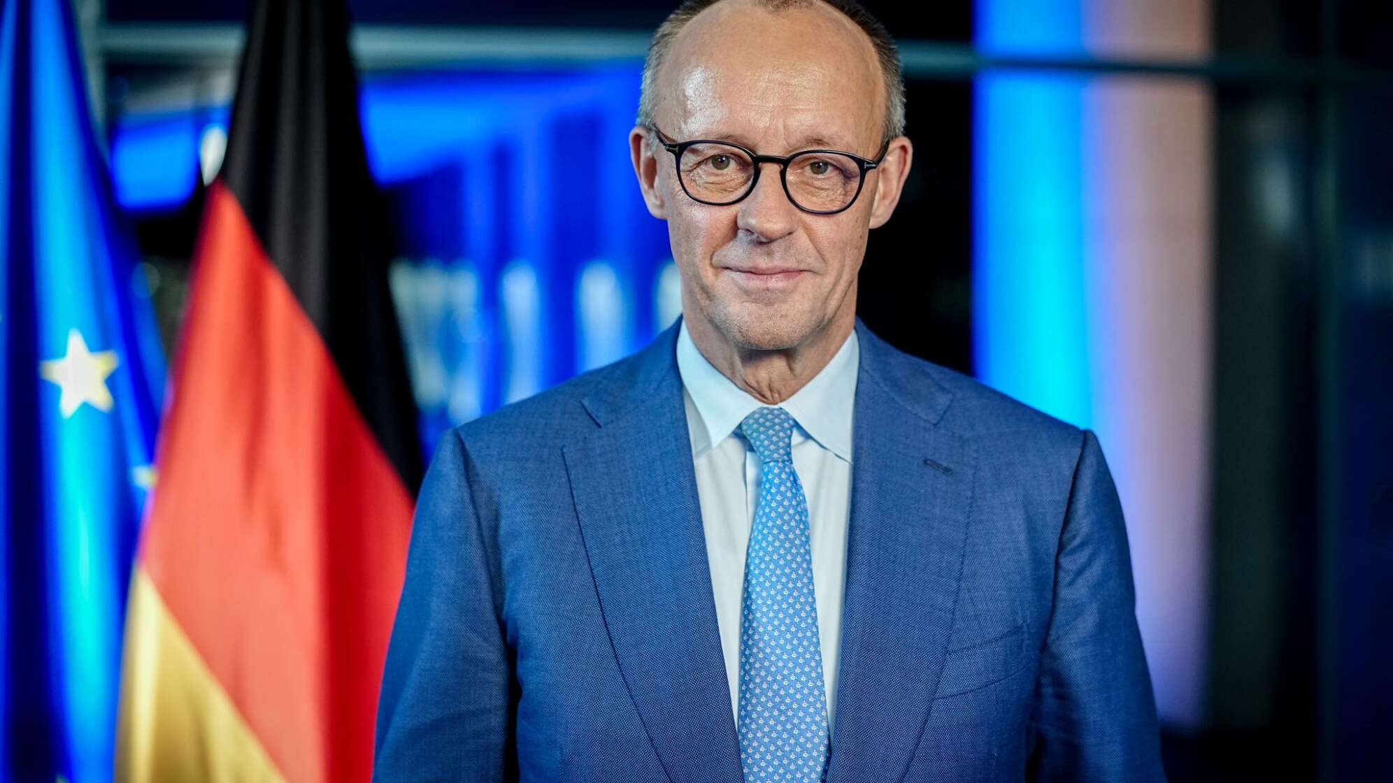 Aufzeichnung der Neujahrsansprache des Bundeskanzlers