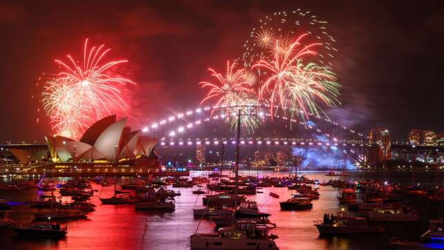 Sydney trotzt dem Terror mit Mega-Feuerwerk im Hafen