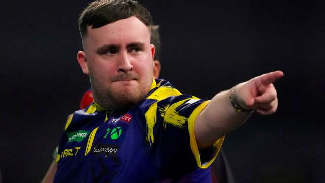 Noch ein Schritt fehlt: Littler steht im Finale der Darts-WM