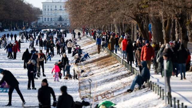 Weiter eisig kaltes Winterwetter in Bayern