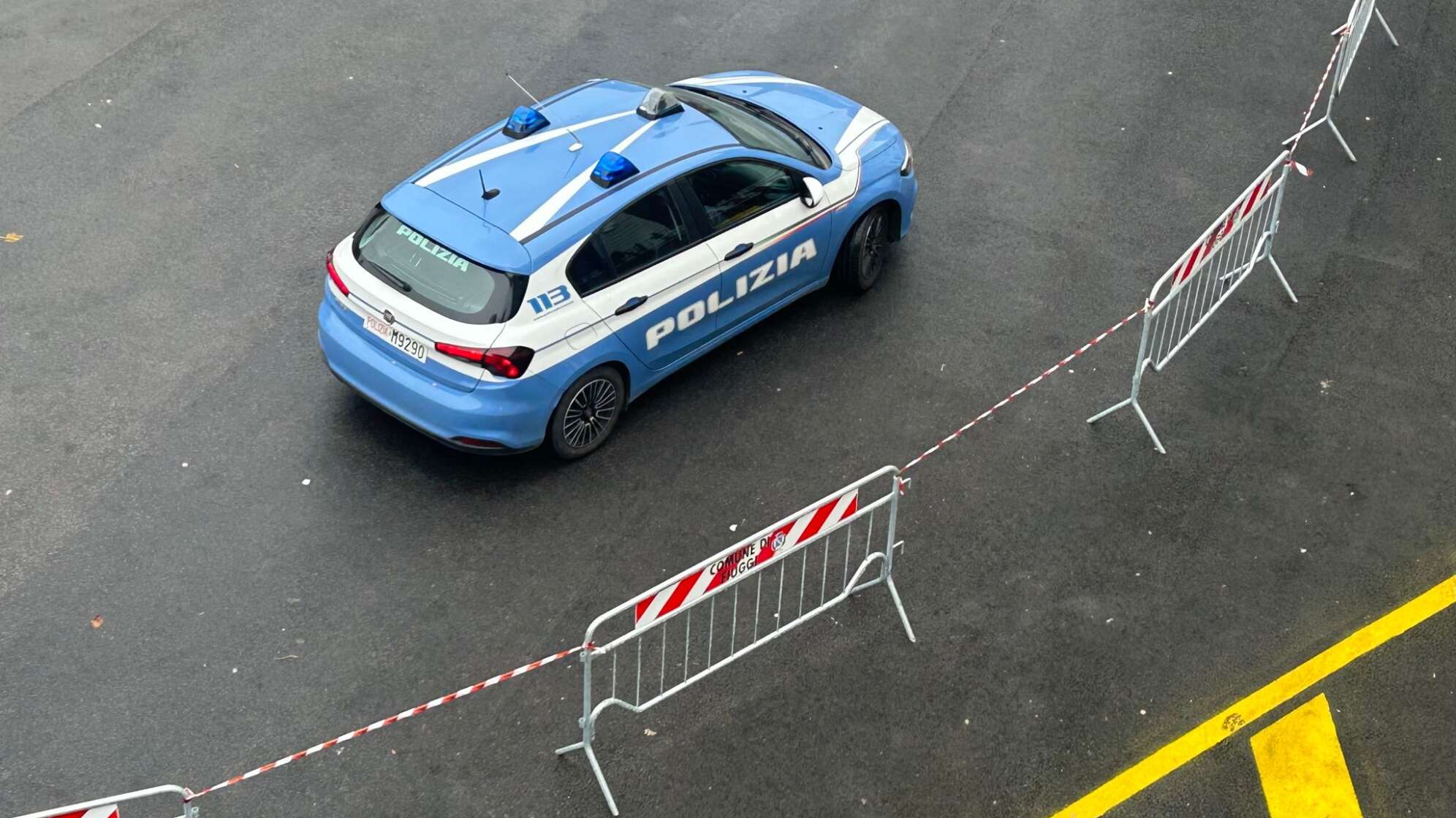 ILLUSTRATION  - Auto der italienischen Polizei