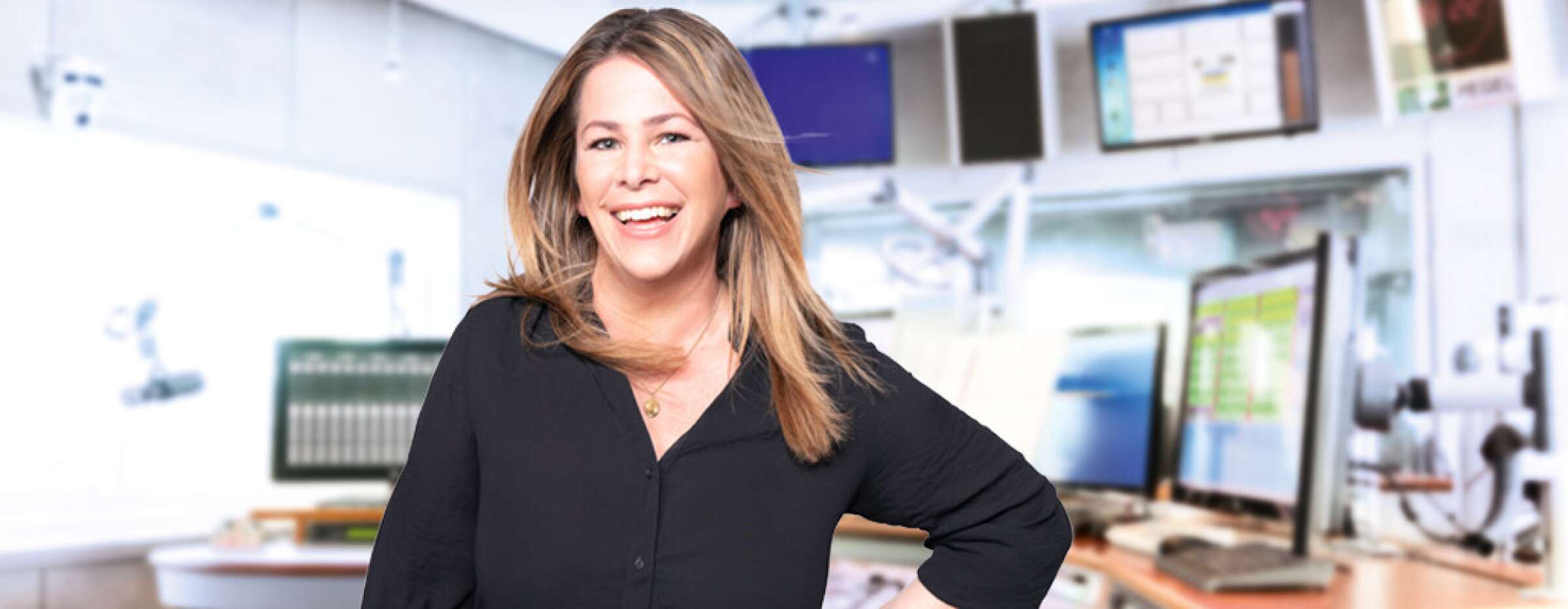 ANTENNE BAYERN bei der Arbeit mit Evi Ott