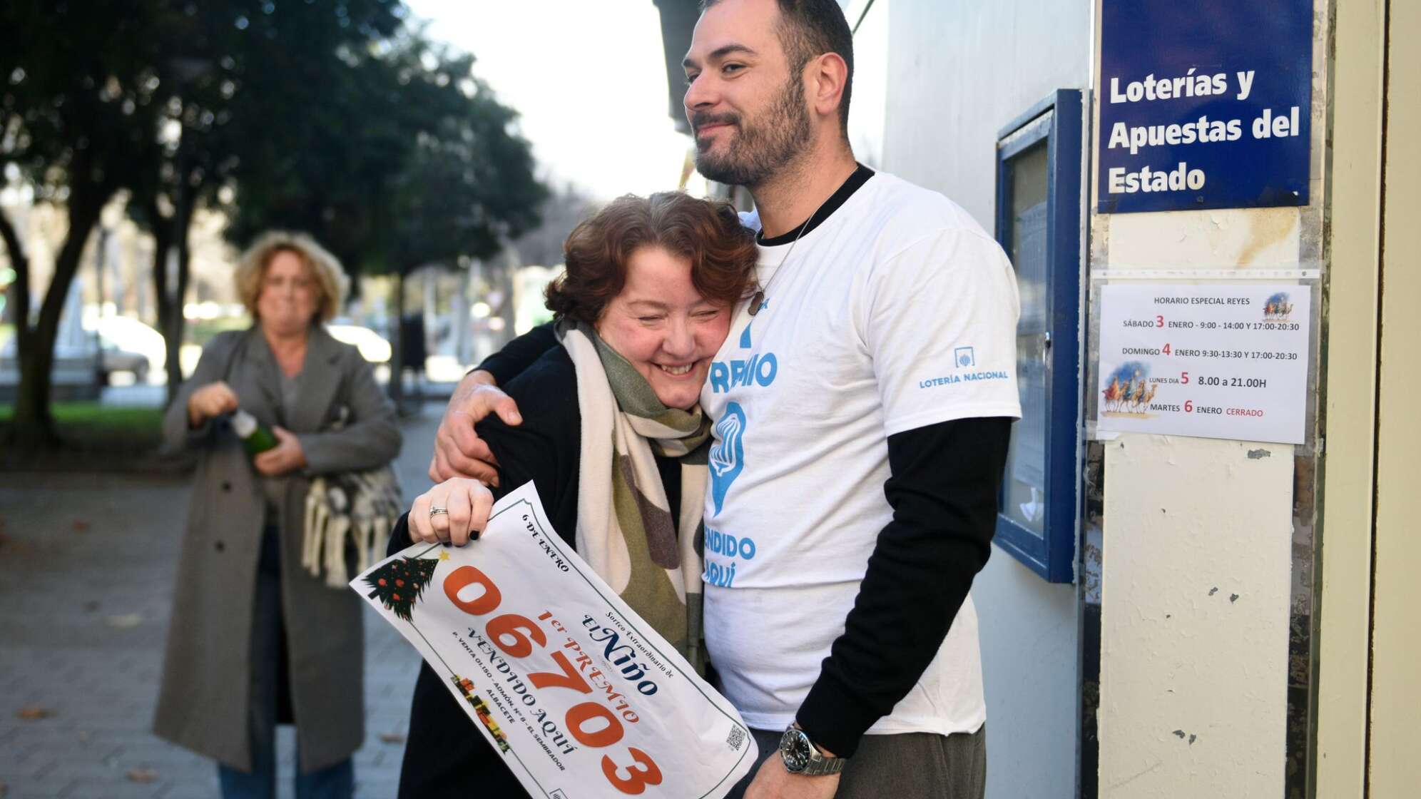 Gewinner der Jesuskind-Lotterie in Spanien