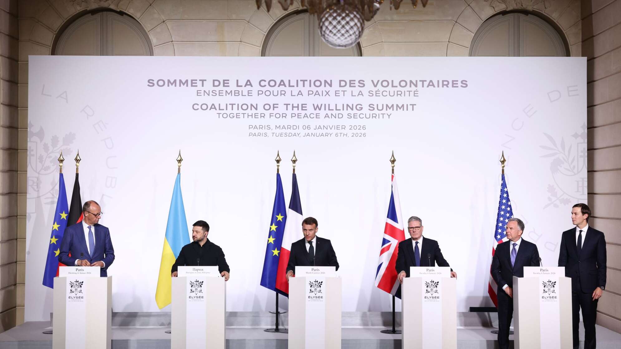 Ukraine-Krieg -Treffen der "Koalition der Willigen"