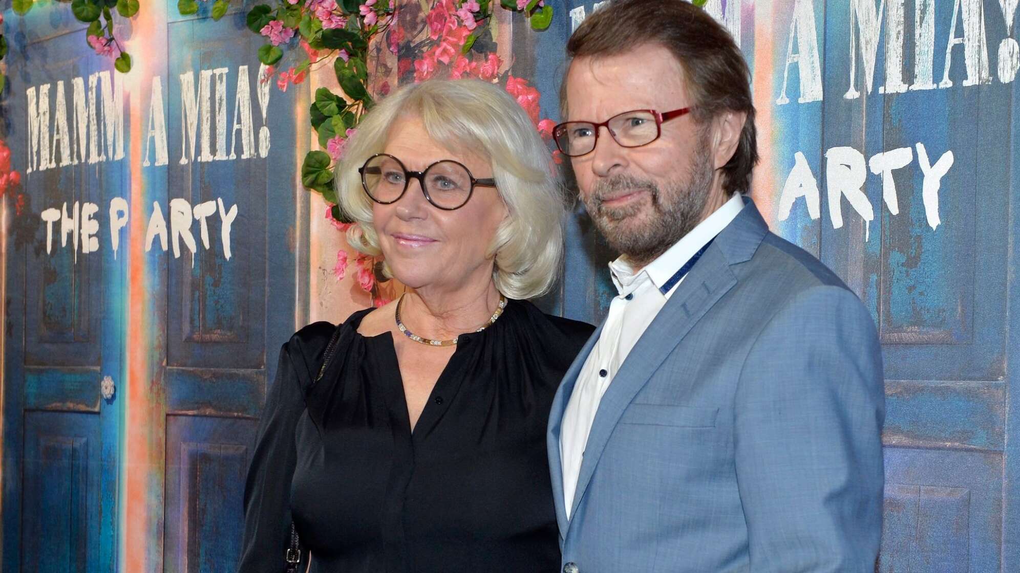 Björn Ulvaeus und seine damalige Frau Lena