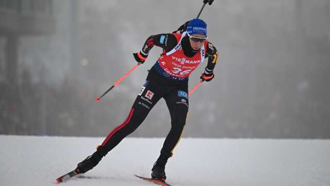 Biathletin Franziska Preuß in Oberhof Sprint-Fünfte