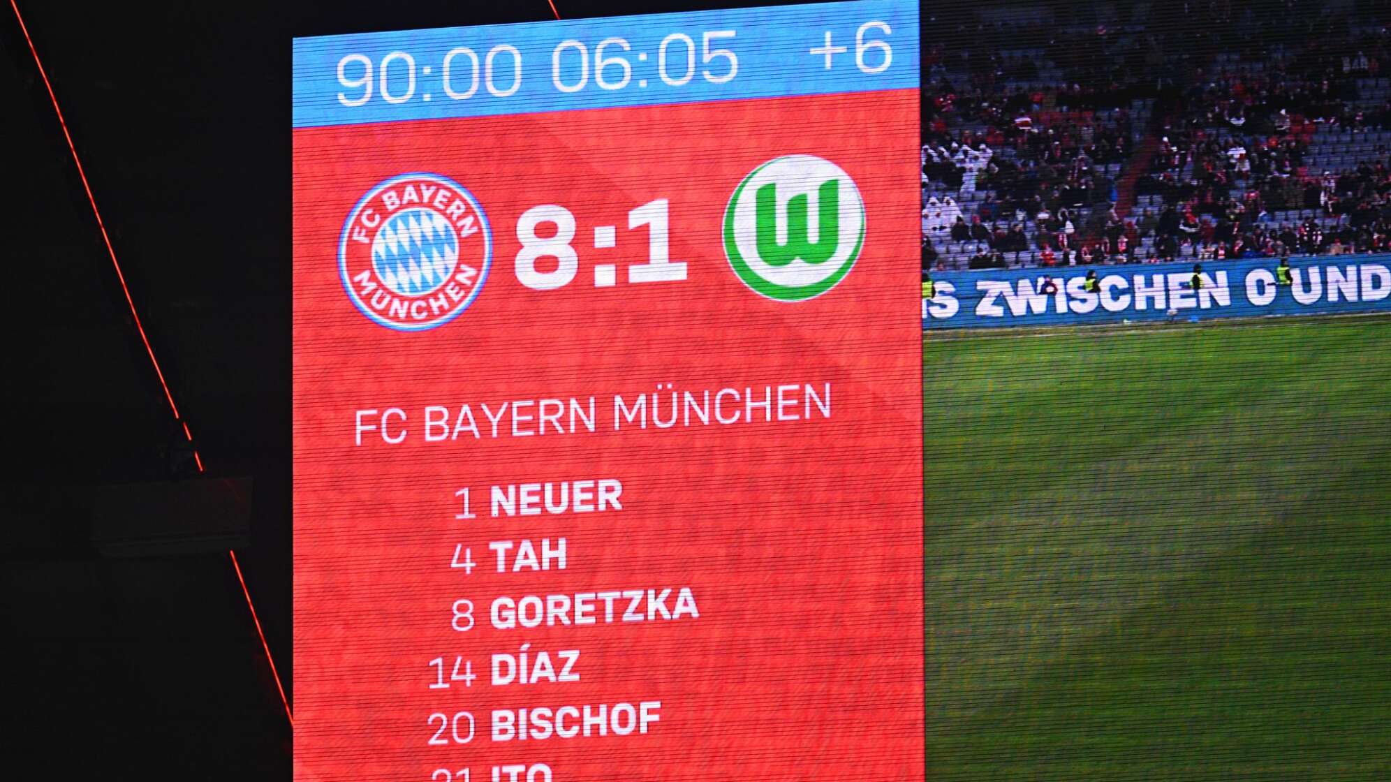 Bayern München - VfL Wolfsburg