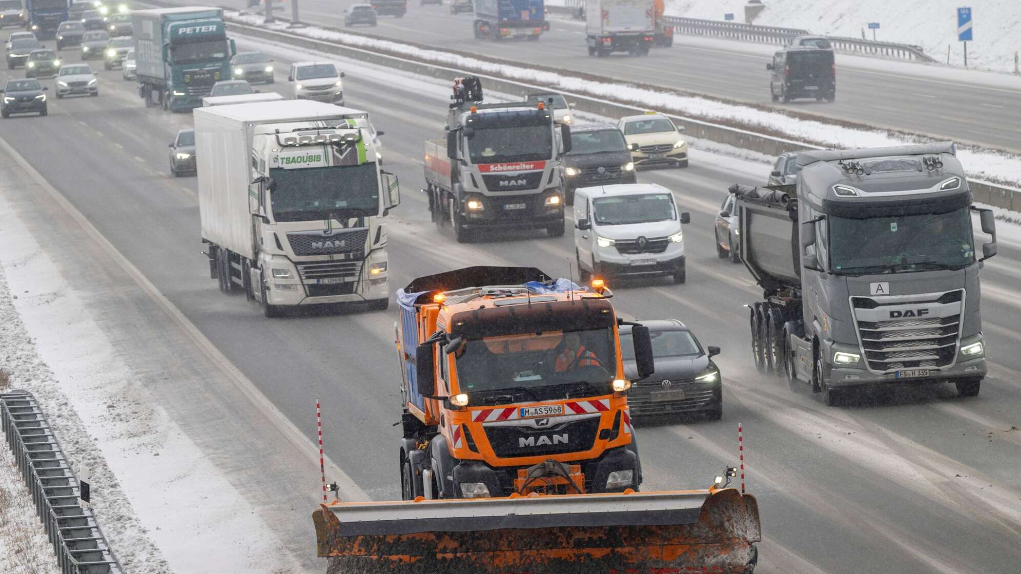 Winterwetter  in Bayern