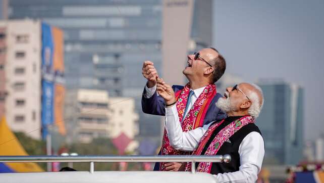 Drachen und U-Boote: Merz beim «Wunschpartner» Indien