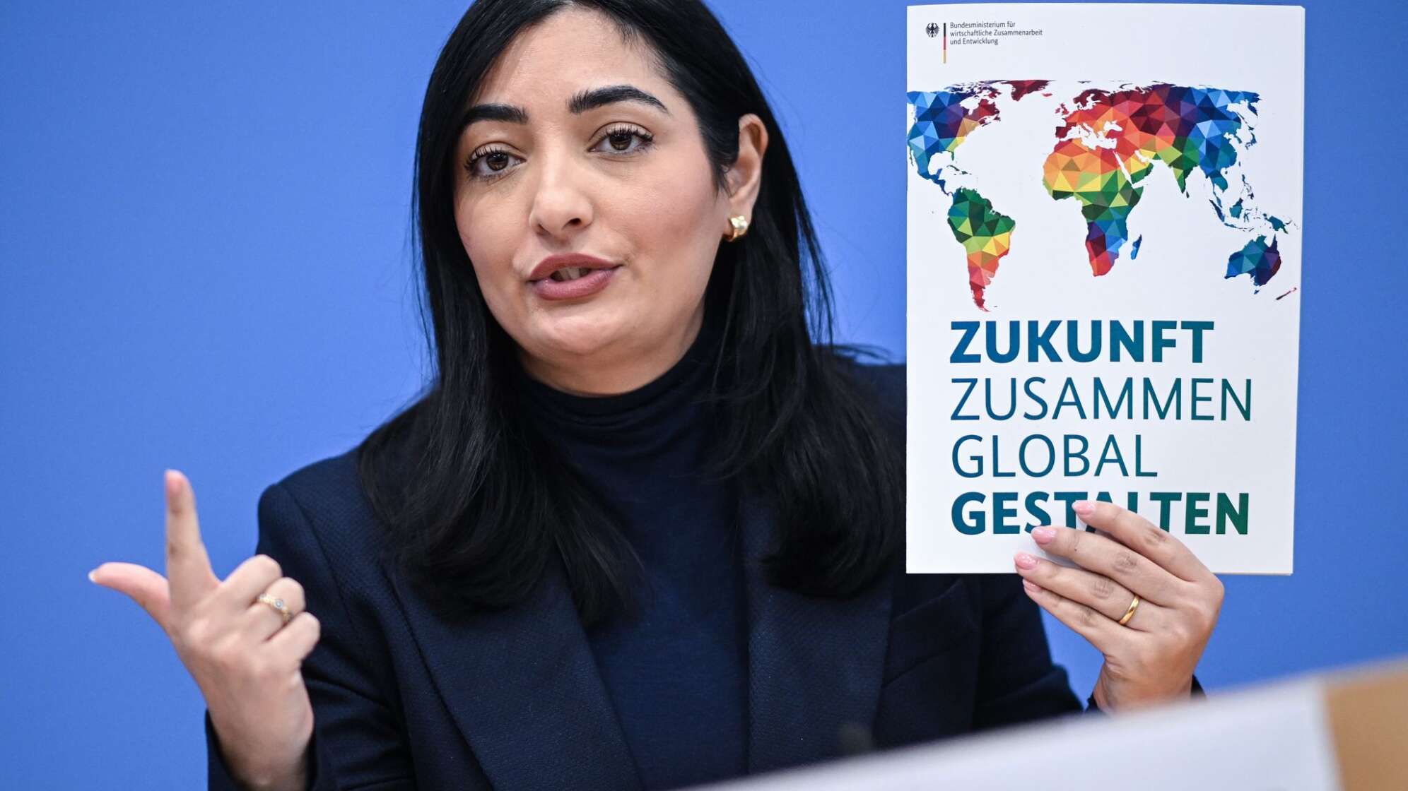 Pressekonferenz Reformplan "Zukunft zusammen global gestalten"