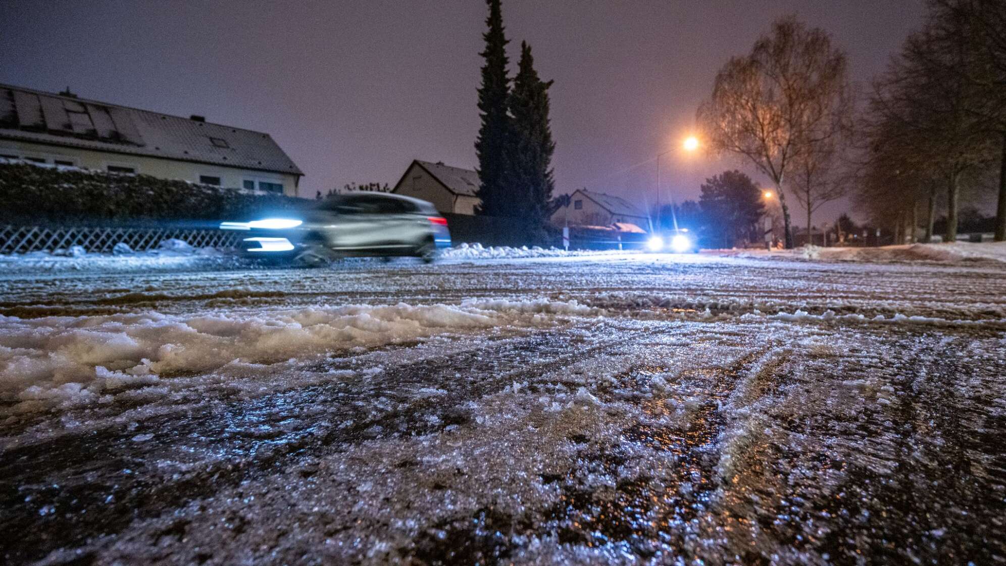 Eisregen in Bayern