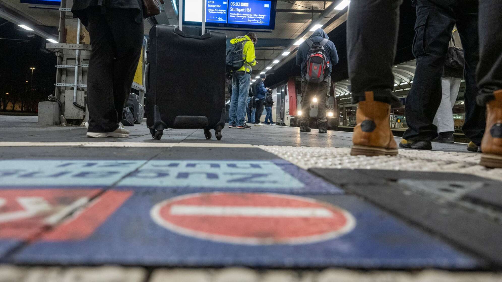 Bauarbeiten am Ulmer Hauptbahnhof