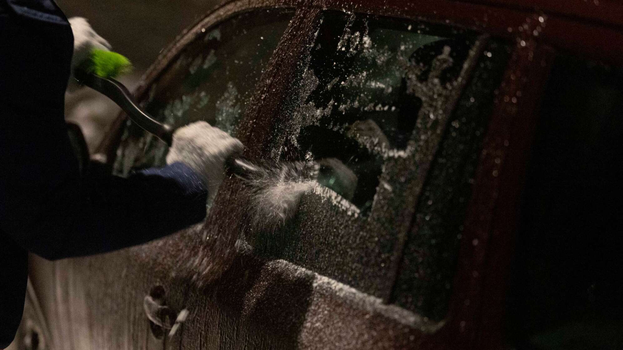 Winterwetter in Sachsen