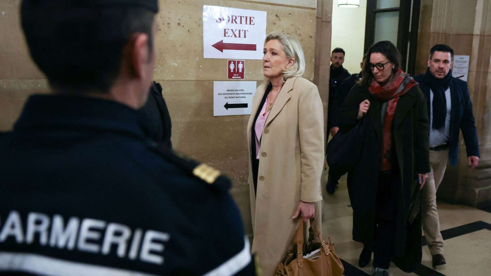 Berufungsverfahren - Le Pen zum Verdacht auf Veruntreuung
