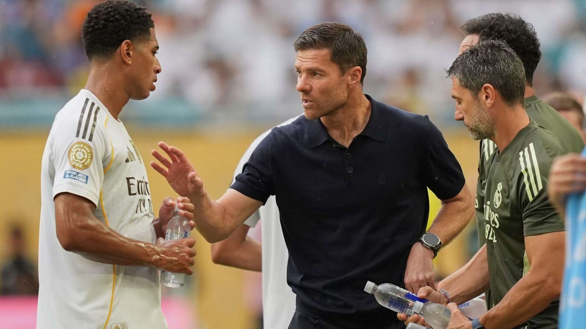 Jude Bellingham und Xabi Alonso