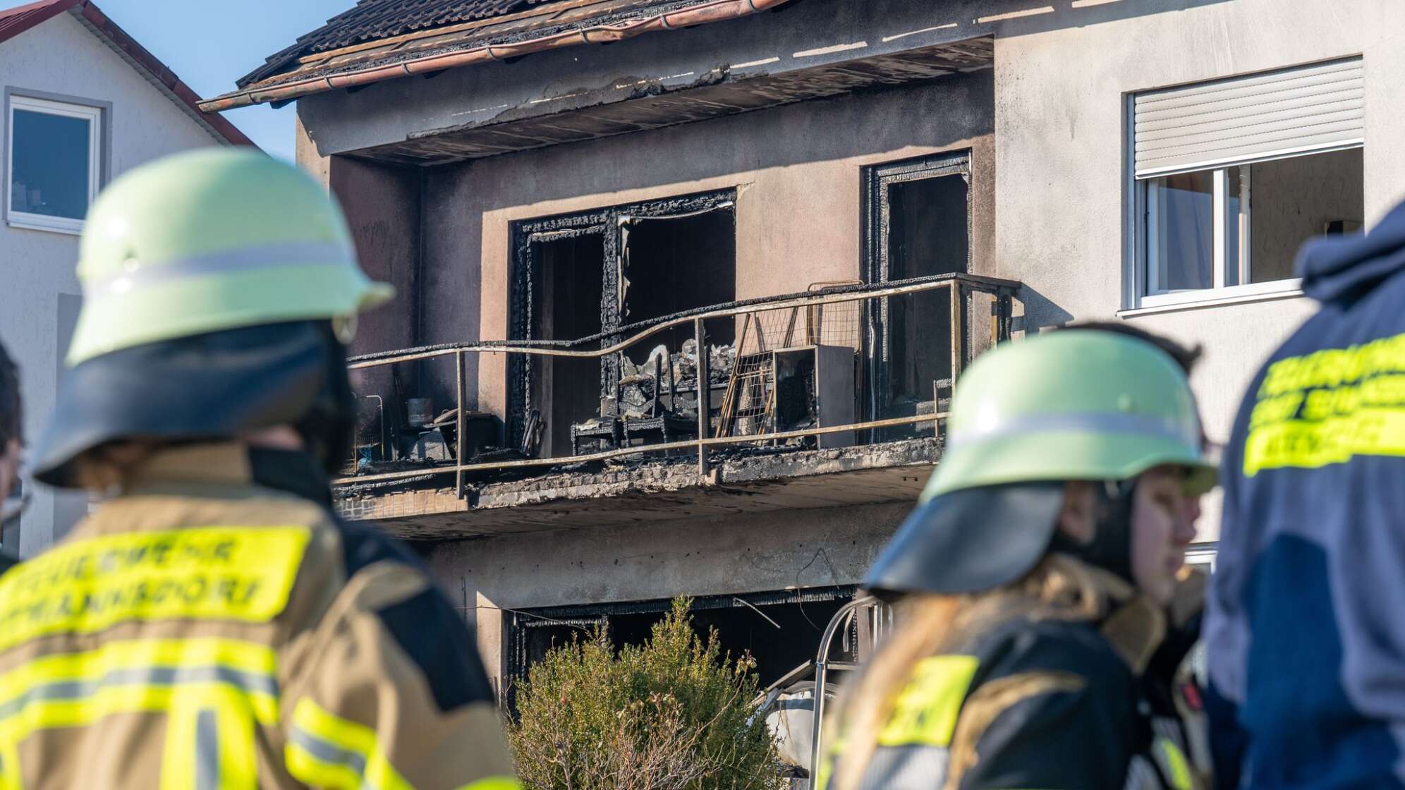 Brand in Asylbewerberunterkunft
