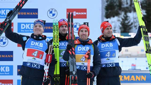 Generalprobe geglückt: Biathleten zurück auf dem Podest