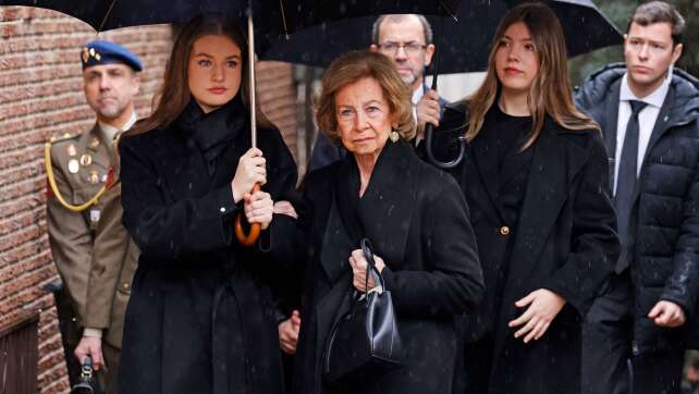 Trauerfeier für Irene von Griechenland in Madrid