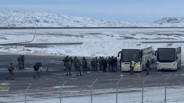 Bundeswehrsoldaten ziehen aus Grönland ab